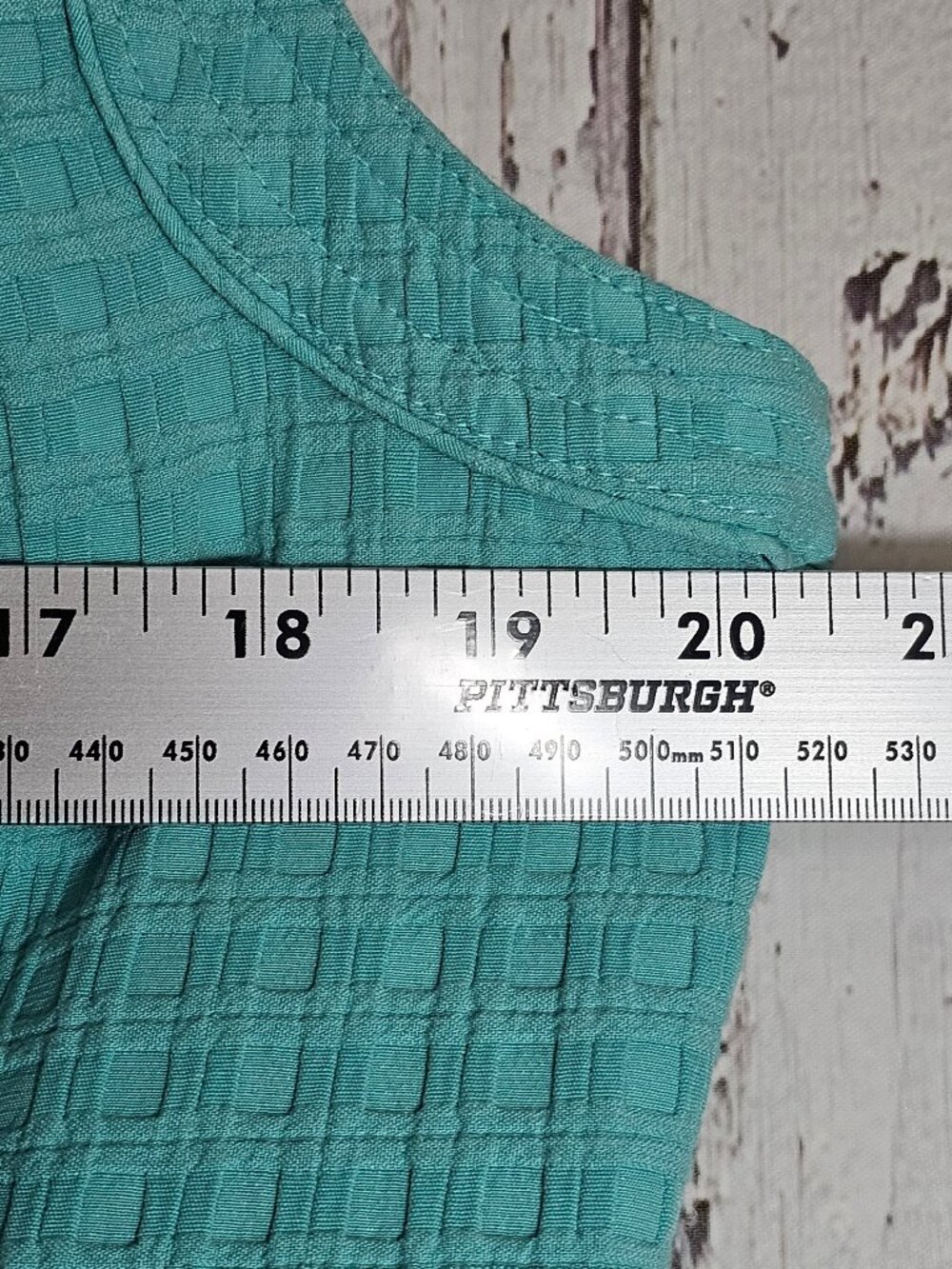 Liz Claiborne Dress sz 16 Teal Basketweave Knee Length Pockets Lined Work Office - Picture 12 of 14